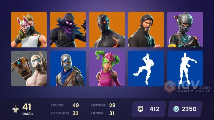 [PSN/XBOX/PC] 41 skins | OG STW | The Reaper | Blue Squire | Floss | Royale Knight | Elite Agent | Rogue Agent | Ravage | Dark Voyager | Drift