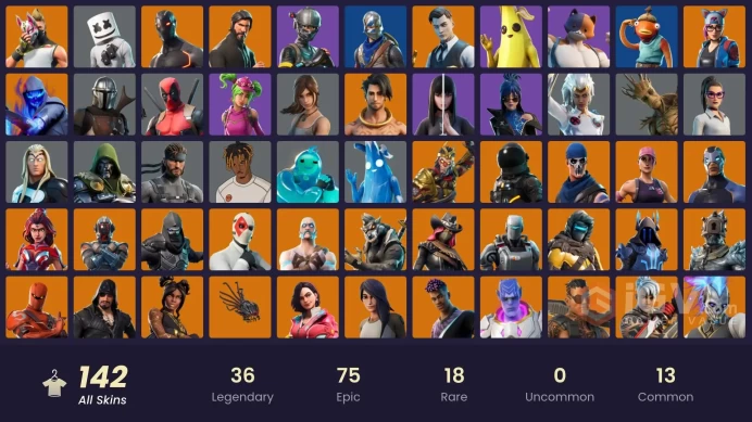 [PC/PSN/XBOX] 142 skins | OG STW | The Reaper | Blue Squire | Royale Knight | Elite Agent | WORLD CUP | Gold Midas | Rogue Agent | Joey | Kymera