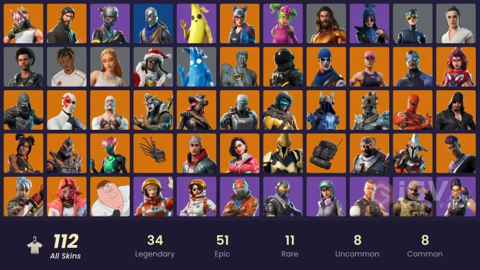[PC/PSN/XBOX] 112 skins | OG STW | Floss | The Reaper | Blue Squire | Royale Knight | Elite Agent | Rogue Agent
