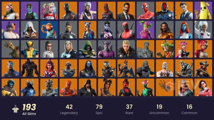 PC,PSN,XBOX 192 SKINS FA - IKONIK - GALAXY SCOUT,BLASTOFF,OMEN,CLUTCH&GRIND,INFINITY,DOOM,CLUTCH&GRIND,UNCHAINED RAMIREZ RK1838