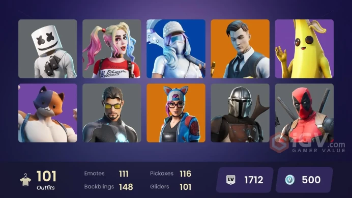 PC/PSN/Xbox/Nintendo 101 skins Leviathan Axe | Gold Meowscles | Gold Midas | Gold Brutus | Point Patroller | Trilogy | Pitch Patroller | Heron S