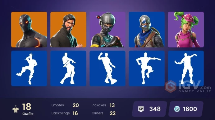 PC,PSN,XBOX 18 SKINS FA - REAPER - BLUE SQUIRE - MERMAN,OMEGA,RUST LORD - TAKE THE L RK1842
