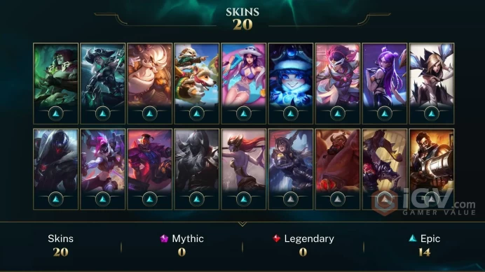 [EUW] S2026 - Diamond 3 -20LP- MASTER PEAK -55 Winrate - Honor 5 - 10K Be - 81 Champ - 24Skin - Instant Delivery