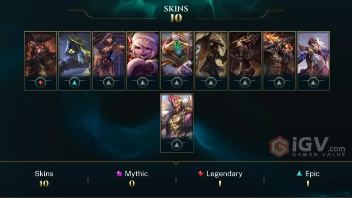 [EUW] | Gold II | Champion 65   | SKIN10  | 6K BE   | Full Access | Instant Delivery |Unverified Email |GG4