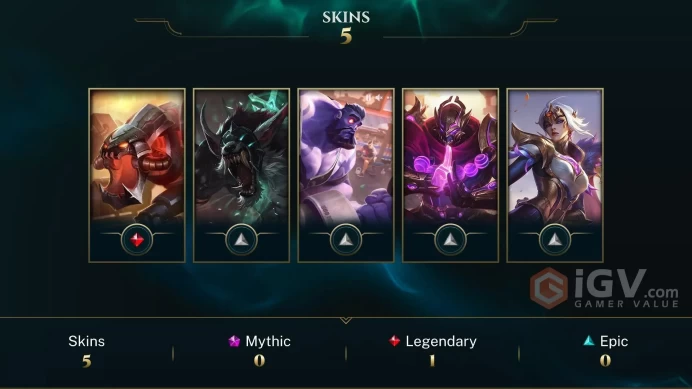 [EUW] | Gold IV | Champion 52   | SKIN8  | 3K BE   | Full Access | Instant Delivery |Unverified Email |GG8