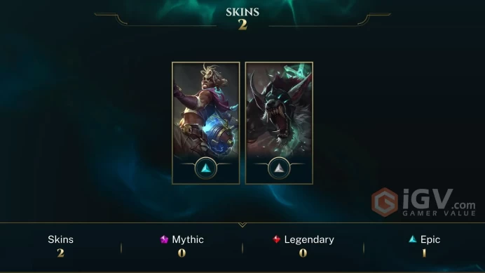 [EUW] |Gold III | Champion 47   | SKIN6  | 21K BE   | Full Access | Instant Delivery |Unverified Email |GG11