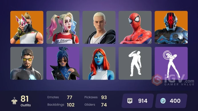#18 [PC/XBOX/PSN/SWITCH] 81 skins | Peter Griffin | Galaxy Scout | Spectra Knight | Valeria | Ronin | Drift | The Foundation | Omegarok | Frostb