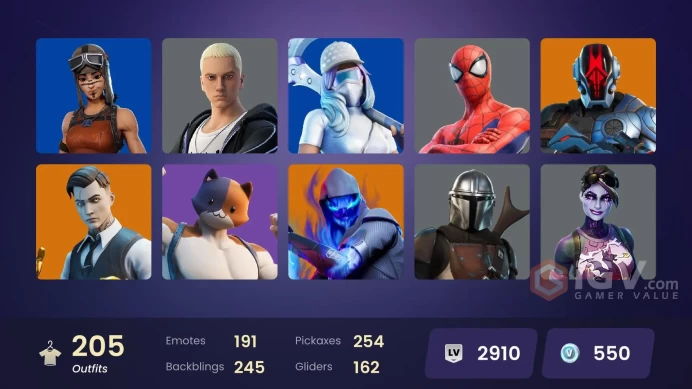 #19 [PC/XBOX/PSN/SWITCH] 205 skins | Renegade Raider | Gold Brutus | Gold Midas | Shady Doggo | Blackheart | The Cube Queen | Midas Rex | Hybrid