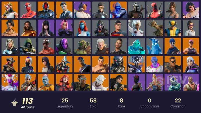 #20 [PC/XBOX/PSN/SWITCH] 113 skins | OG STW | Gold Brutus | Gold Midas | Eternal Knight | Joey | Era | Gear Specialist Maya | The Cube Queen | T