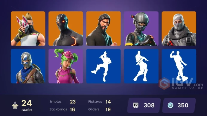 #23 [PC/XBOX/PSN/SWITCH] 24 skins | The Reaper | Blue Squire | Royale Knight | Elite Agent | Rogue Agent | Sub Commander | Havoc | Omega | The V