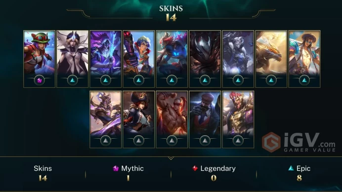 [EUW] - Gold IV / 19 Skin / Changeable Mail | Instant Delivery | Lifetime Warranty | 100% Handmade & Secure | 24/7 Support
