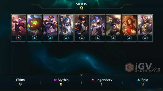 [EUW] - Silver I / 9 Skin / Changeable Mail | Instant Delivery | Lifetime Warranty | 100% Handmade & Secure | 24/7 Support