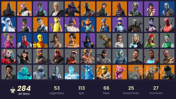 [PC | NIN] 284 Skins | Black Knight | OG Raider's Revenge | Sparkle Specialist | Blue Squire | OG STW | The Reaper | Leviathan Axe