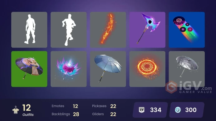#FULL ACCESS + 12 SKINS + 22 PICKAXES + 12 EMOTES + 2 GLIDERS +  The Imagined, The Origin, Tsuki 2.0, Doctor Strange +