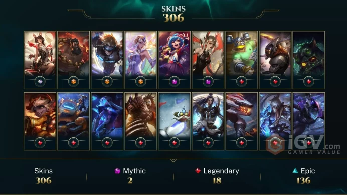 Latin America North Victorious Orianna - Victorious Graves - Victorious Lucian - Lv 400 | 170 Champs | 306 Skins FULL ACCESS A273
