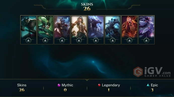 Europe West Demonblade Tryndamere - Warring Kingdoms Tryndamere - Infiltrator Irelia - Lv 38 | 56 Champs | 26 Skins FULL ACCESS A378