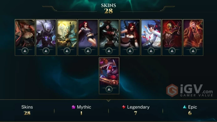 Europe West iG Irelia - Annie-Versary - True Damage Ekko - Lv 48 | 36 Champs | 28 Skins FULL ACCESS A384