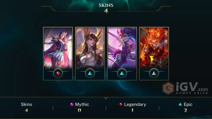 Europe West Battle Academia Caitlyn - Star Guardian Zoe - Divine Sword Irelia - Lv 42 | 42 Champs | 4 Skins FULL ACCESS A15