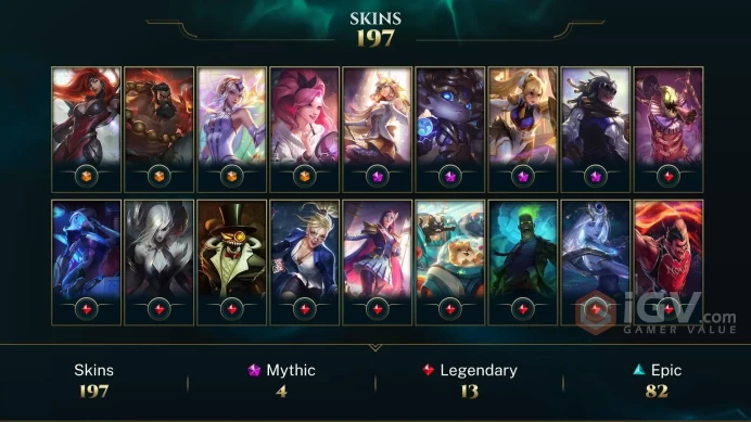 LAS EMAIL CHANGEABLE 126 CHAMPIONS 197 SKINS 71 CHROMAS 4 ULTIMATE PRESTIGE SORAKA LEONA SENNA HEXTECH POPPY ZOMBIE RYZE LAST PLAY 2023
