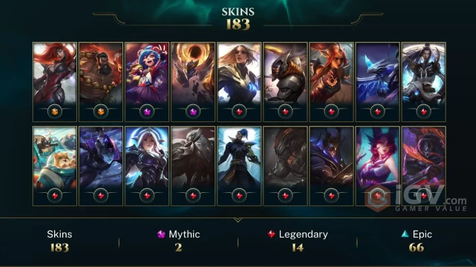 LAN EMAIL CHANGEABLE 467 LVL ALL CHAMPIONS 183 SKINS 62 LITTLE LEGENDS PRESTIGE DARK STAR MALPHITE LAST PLAY 2023
