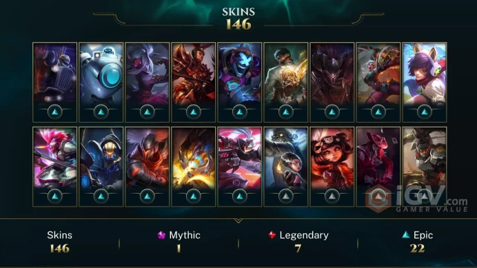 LAS EMAIL CHANGEABLE 118 CHAMPIONS 146 SKINS DJ SONA SPG UDYR CS RIVEN ICON WREATH ICON AND S2 SILVER LAST PLAY 2020