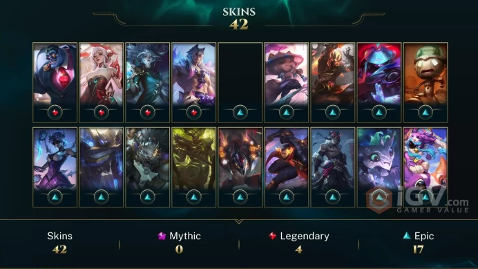 EUW / S16 GOLD I / 86 CHAMPS / 44 SKINS / 15W/10L / 60%WR / HONOR 4 / CHANGEABLE EMAIL / 5 MIN. 24/7 DELIVERY #L1/104726MR22
