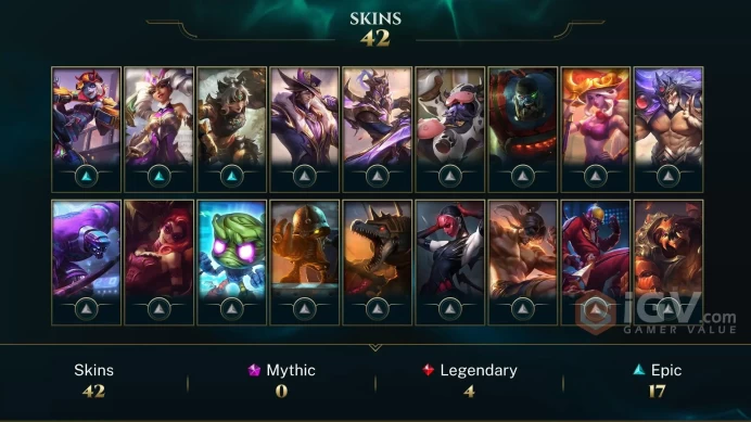 EUW / S16 GOLD I / 86 CHAMPS / 44 SKINS / 15W/10L / 60%WR / HONOR 4 / CHANGEABLE EMAIL / 5 MIN. 24/7 DELIVERY #L1/104726MR22
