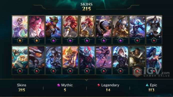 NA 212 Skins 151 Champs | Dragon Fist Lee Sin | SKT T1 Lee Sin | Fae Dragon Ashe | Fright Night Annie | Mecha Kingdoms Garen | U9291