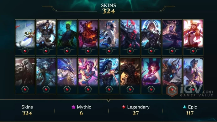 EUNE 311 Skins 172 Champs | Old God Ivern | Battle Academia Garen | Blood Moon Pyke | Mythmaker Garen | Sentinel Pyke | LOL0007