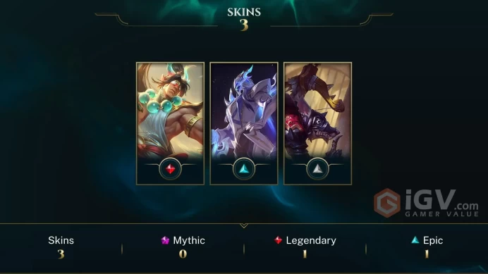 [EUW] EMRALD 4 +30LP GAIN HONOR 5 27.8K BE Heavenscale Lee Sin OTP Skin