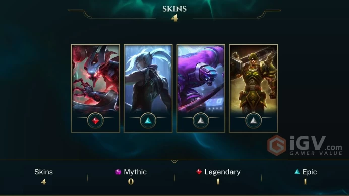 EUW -(S16) UNRANKED - 22 Champ - 4 Good Skins - 3.4K BE - HONOR 3 - S8 ACC - HANDMADE - FULL ACCES - LIFETIME WARRANTY - CHEAP
