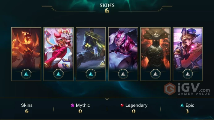 EUW -(S16) PLATIN 4(30LP) - 59 Champ - 6 Good Skins - 2.4K BE - HANDMADE - FULL ACCES - LIFETIME WARRANTY - CHEAP