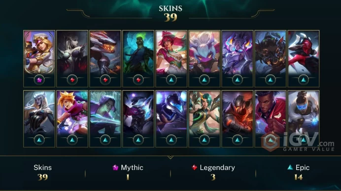 [EUW] - Silver I / 41 Skin / Changeable Mail | Instant Delivery | Lifetime Warranty | 100% Handmade & Secure | 24/7 Support