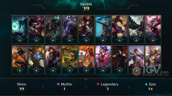 [EUW] - Silver I / 41 Skin / Changeable Mail | Instant Delivery | Lifetime Warranty | 100% Handmade & Secure | 24/7 Support