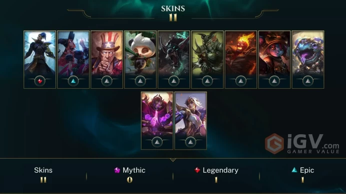 [EuW] - Unranked / 14 Skin / Ranked Game Direct / Changeable Mail | Instant Delivery | Lifetime Warranty | 100% Handmade&Secure | 24/7 Support