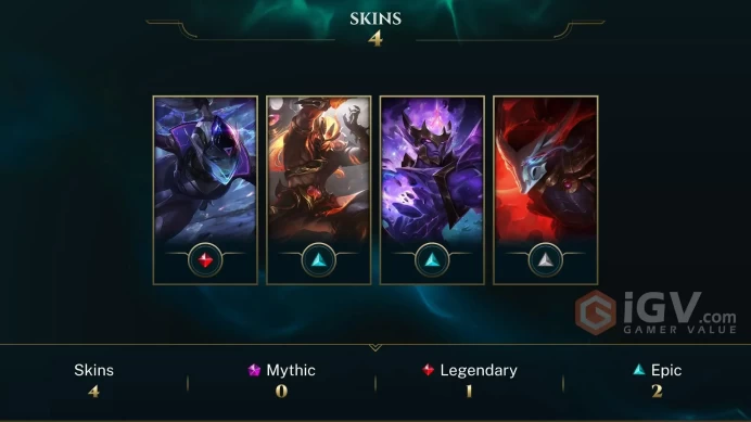  EUNE  4 SKINS  24 CHAMPIONS  25 LEVEL  INSTANT DELIVERY  FULL ACCESS  FAjFR 
