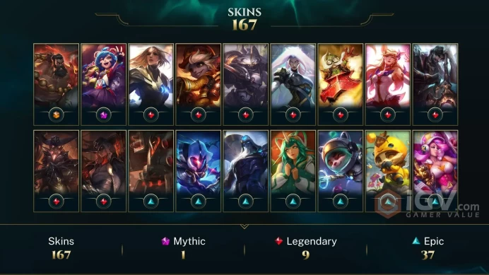 EUW League Account: +160 Skins | Full Access | Instant Delivery!