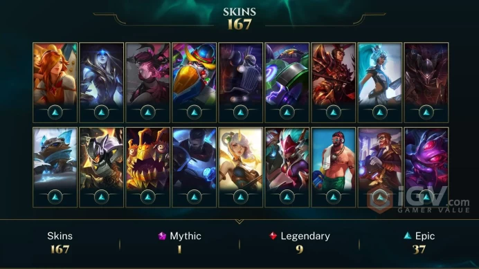 EUW League Account: +160 Skins | Full Access | Instant Delivery!