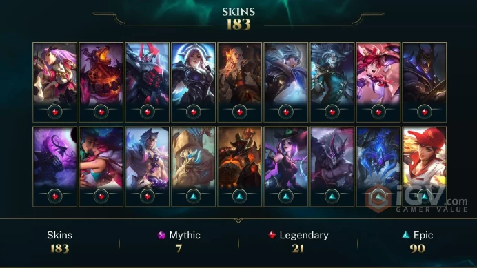 EUW 171 Skins 172 Champs | High Noon Ashe | Firecracker Sett | Obsidian Dragon Sett | Spirit Blossom Sett | Star Guardian Miss Fortune | L3827