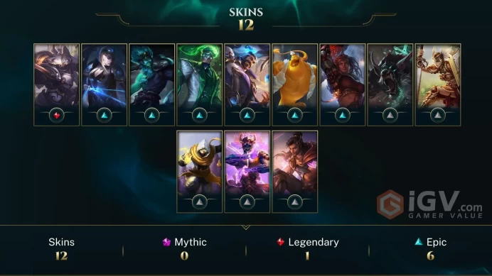 EUW // HANDMADE // EMERALD 3 // FULL ACCESS // MAIL CHANGEABLE // 0-20K BLUE ESSENCE // 0-80 CHAMPS // 0-20 SKINS 