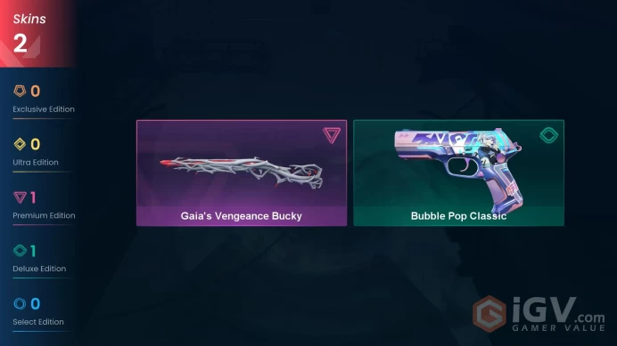 EU | 2 skins | Gaia's Vengeance Bucky | Bubble Pop Classic | I5508