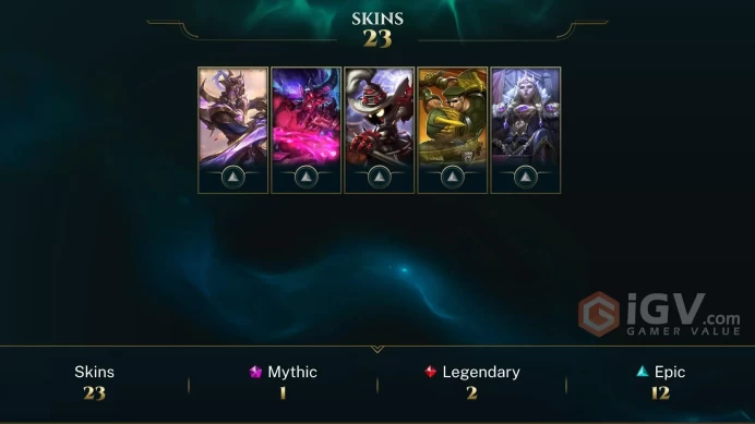 LAN 28 SKINS PLATINUM 4 50 CHAMPIONS 61 LEVEL INSTANT DELIVERY FULL ACCESS F9qrx