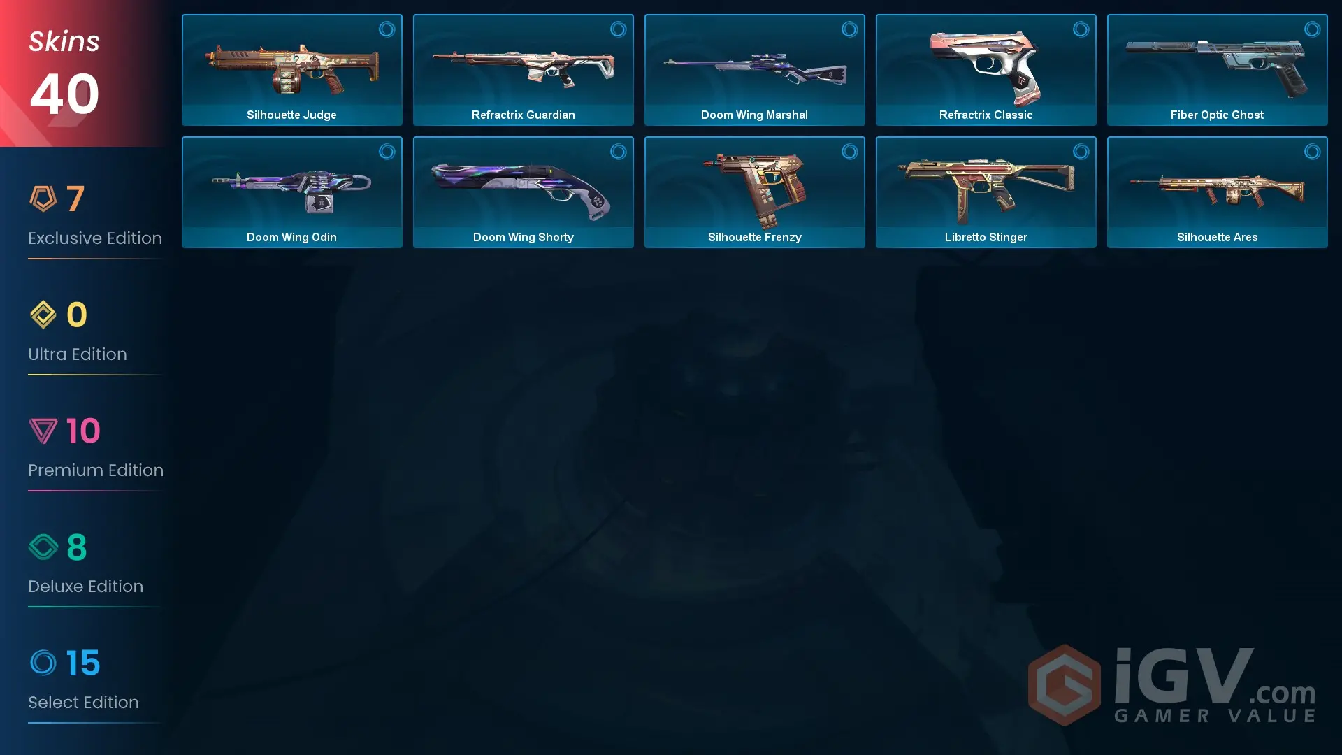NA 40 skins | Prelude to Chaos Vandal | Byteshift Knife | Singularity ...
