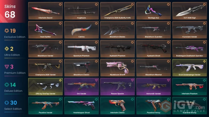 EU/TR Valorant account