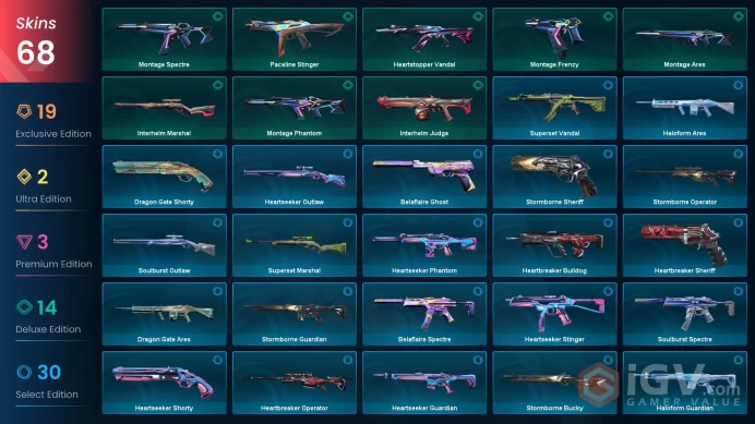 EU/TR Valorant account