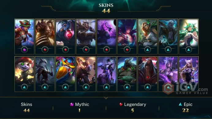【TR 】Level 108    101 Champ/  Skins   Full Access  High Quality Account  Instant Delivery️