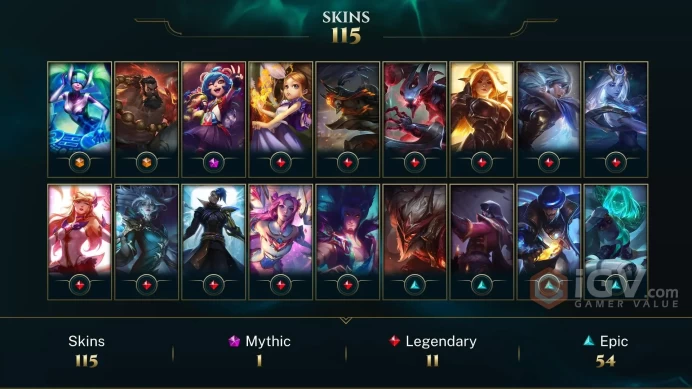 【TR 】Level 247 150 Champ/115 Skins Full Access High Quality Account Instant Delivery️