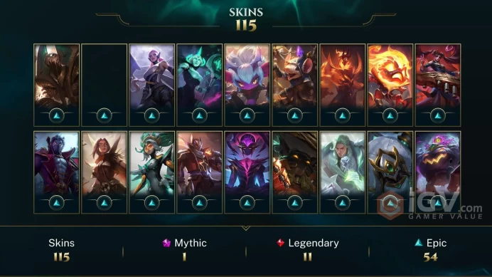 【TR 】Level 247 150 Champ/115 Skins Full Access High Quality Account Instant Delivery️