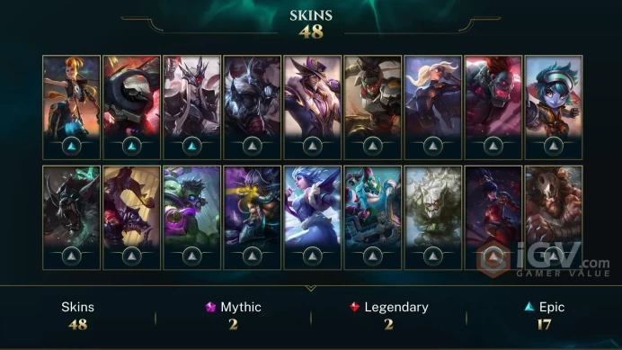 EUW MASTER %55WR / 89 CHAMP / 50 GOOD SKINS(2 Ultimate, 2 Mythic) / 43.7K BE / HONOR 4 / HANDMADE/ SAFETY/ FULL ACCES / LIFETIME WARRANTY /CHEAP