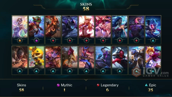 EUW 87 Skins 141 Champs | Cosmic Blade Master Yi | Masque of the Black Rose Elise | Three Honors Shen | Three Honors Akshan | O7896